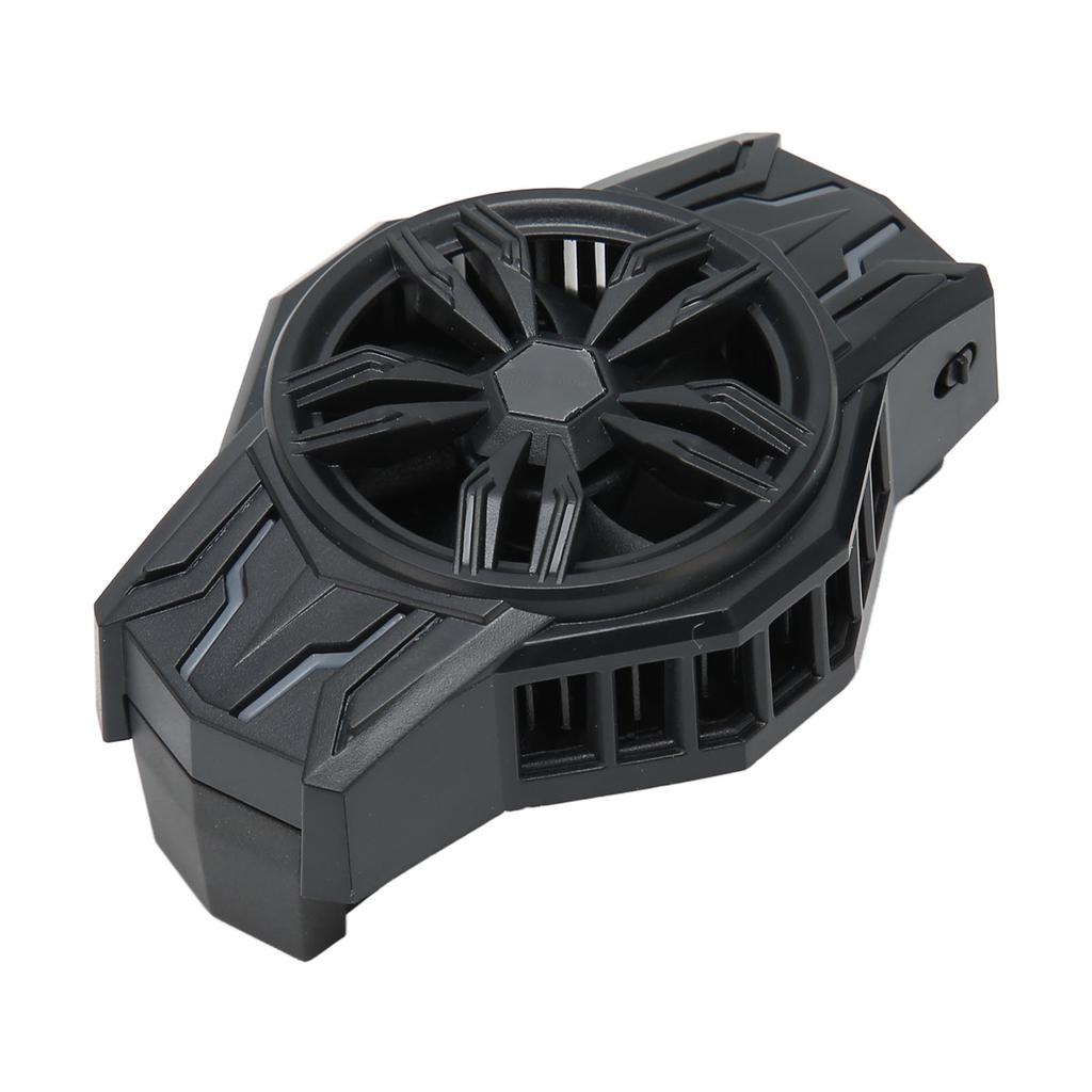 S1 Semiconductor Phone Cooler Cooling Fan RGB Streamer Mobile Phone Radiator for Playing Games Watching Videos Black