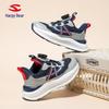 Happy Bear Rotating Buckle Mesh Children's Running Shoes for Spring/Autumn - Breathable & Versatile