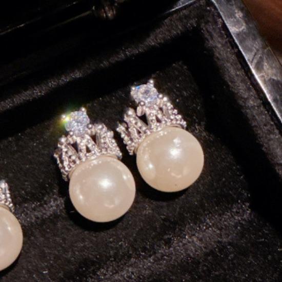 Yuji Colorful, Fritillary Petals Gemstone Pearl Ring Vintage Amethyst Butterfly Drop Glaze Earrings