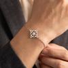 Witch Knot Adjustable Stainless Steel Hollow Bracelet - Fashionable Beach & Summer Accessory