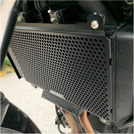 Compatible With Z500 Ninja 500 Z 500 Ninja500 SE ABS 2024 New Motorcycle Accessories Radiator Grille Cover Guard Protection(Black 1)