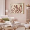 Plakat - Liście I Plamy - Duże Rozedrgane Kształty Inspirowane Matisse