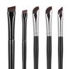 6-Piece Soft Hair Eye Makeup Brush Set: Eyeshadow, Under-Eye, Eyeliner, Detail