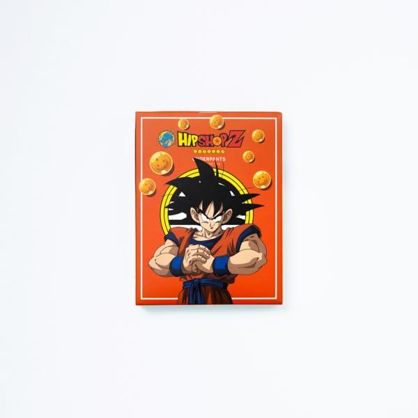[Hip Shop] Dragon Ball Z Kids' Underwear, Boxer Shorts, Seamless, Polyester, Son Goku, Size 110