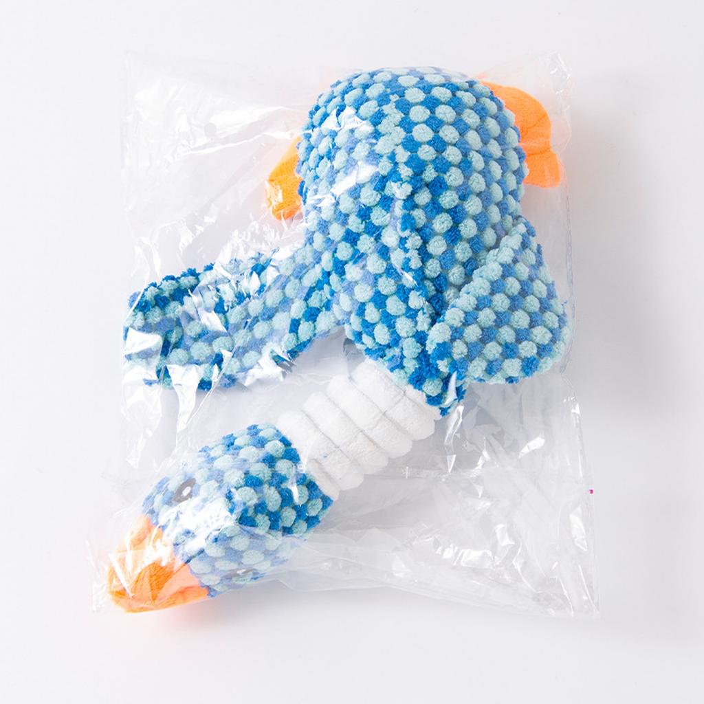 Foreign Trade Cartoon Dog Toy: Large Plush , Squeaky, Chew-Resistant