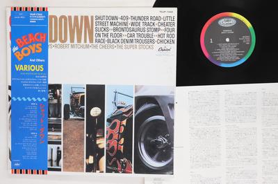 LP Record VARIOUS  Shut Down TOJP7242 CAPITOL 1992 Japan Obi Rock Used