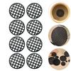 1Set Pot Mesh Pads Plastic Flowerpot Hole Grid Mats Improve Root Airflow Prevent Soil Loss Reusable Eco Friendly