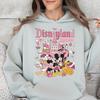 Disney Parent-child Valentine's Day Gifts: Mickey and Friends Multi-color Hoodies, Autumn and Winter Tops, Casual Sportswear