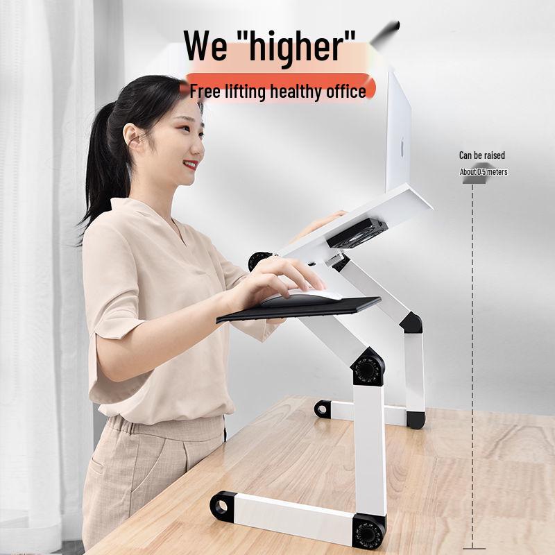Adjustable Foldable Laptop Stand for Standing Desks