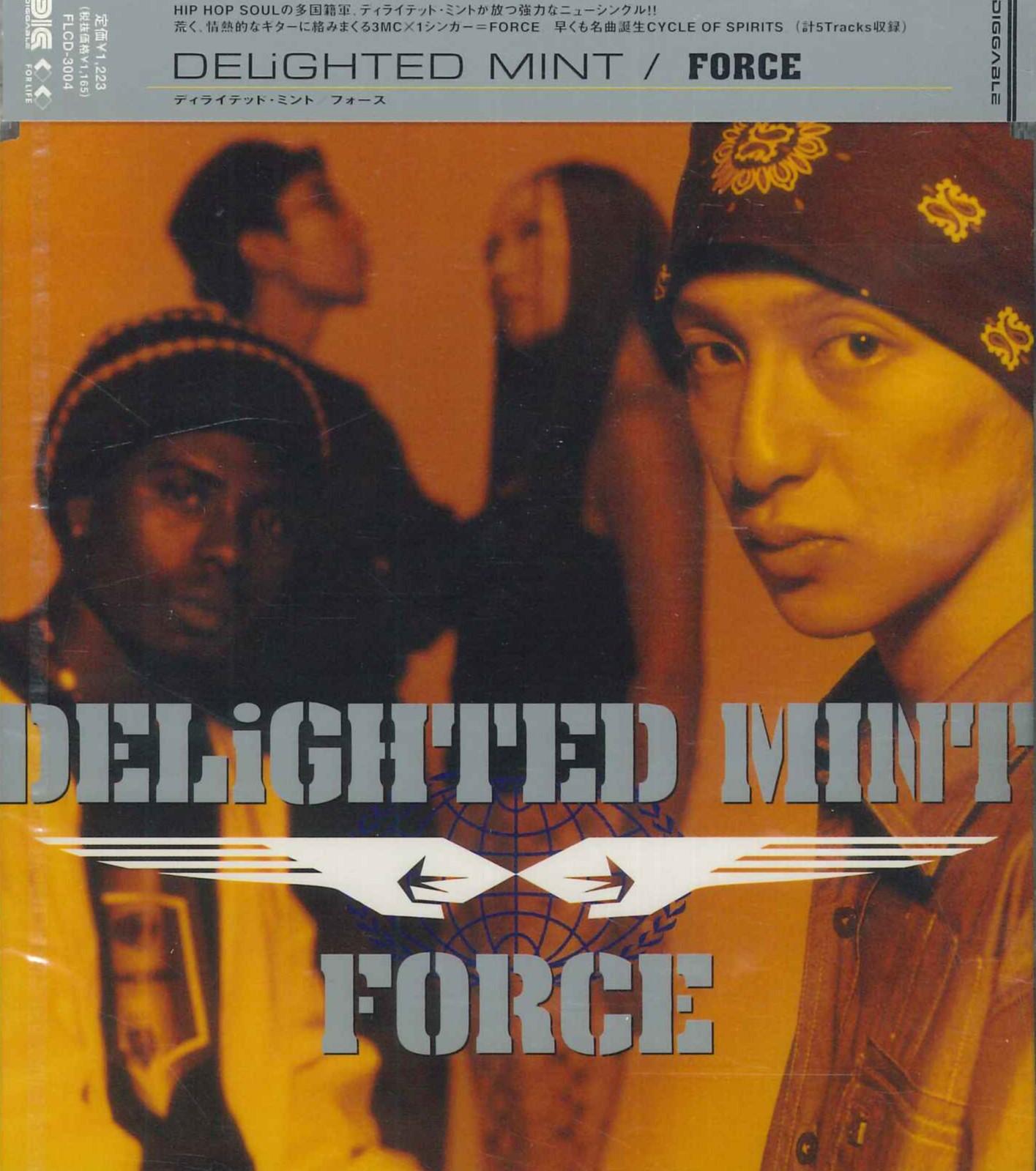 

CD DELIGHTED MINT - Force FLCD3004PROMO FOR LIFE Japan Obi Japanese Pop/Rock Used