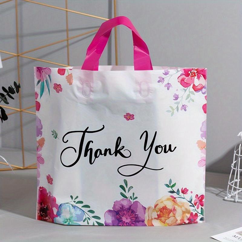 1Pc Thank You Gift Bags -Perfect for Small Businesses, Weddings, Birthdays and Party Favors