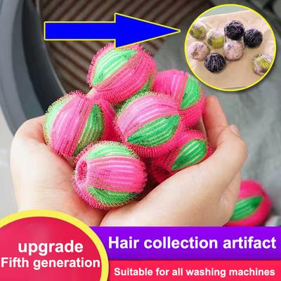 2/4uds Removedor de Pelo de Mascota Atrapapelusas Reutilizable Filtro para Ropa Bolas para Lavadora Bola Limpia Ropa Accesorio para Lavadora
