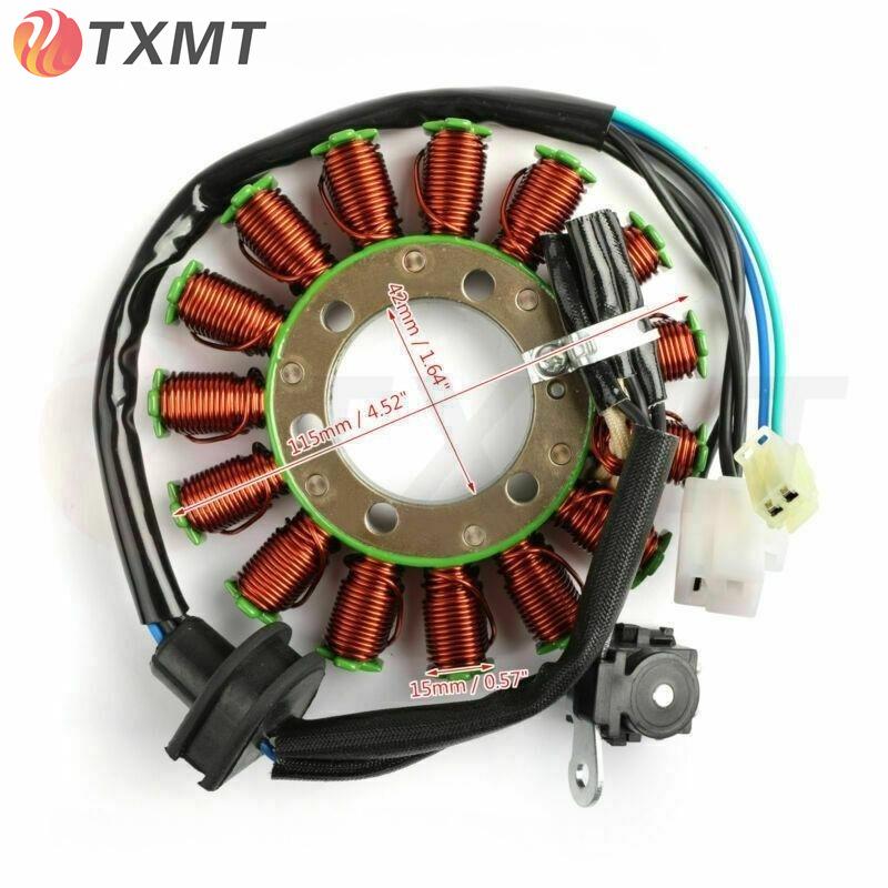 Kompatibel mit Suzuki Skywave/Burgman AN400 (2011-2016) Magneto Stator Generator Spule.