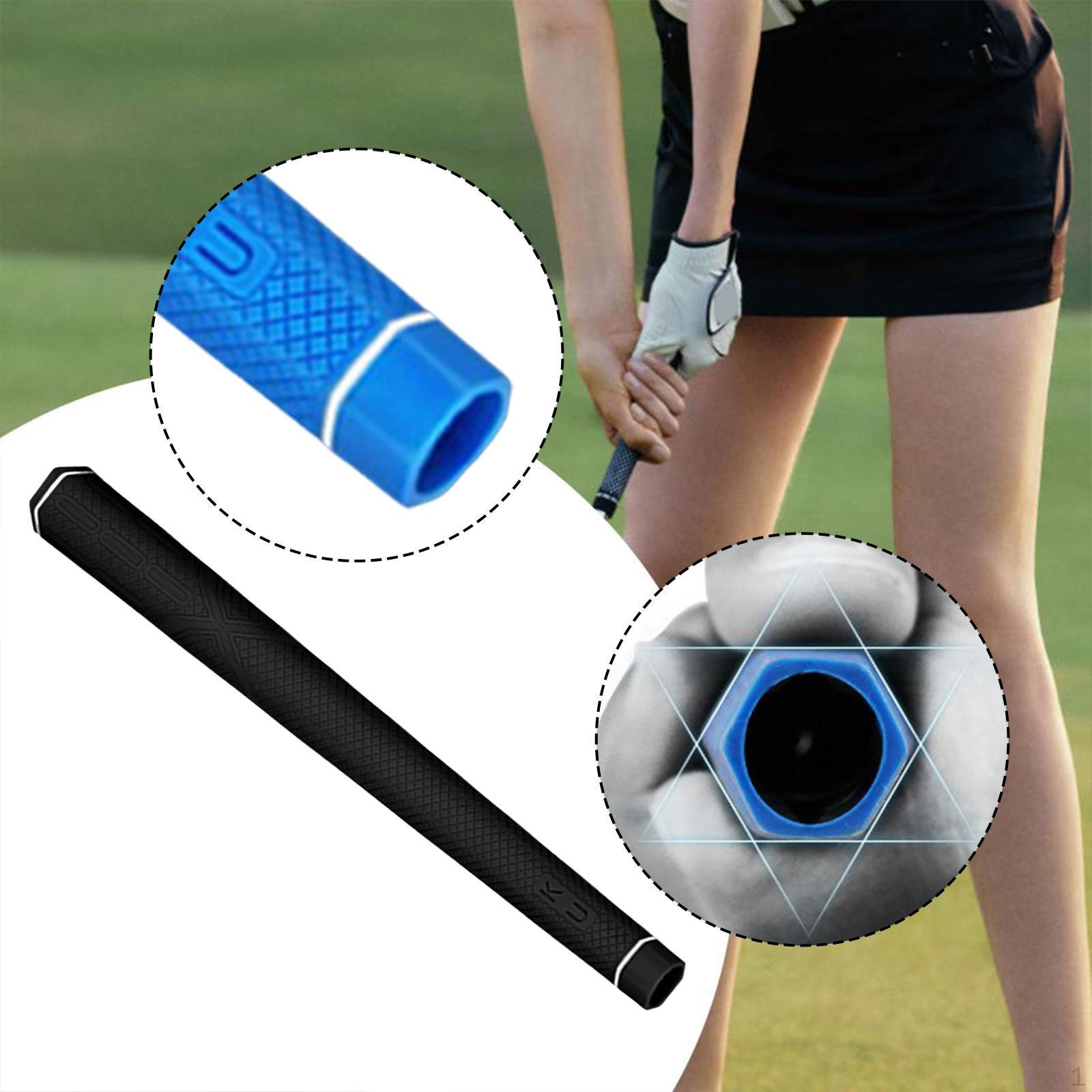 

Ручка для гольф-клубу Зручна Довговічність Професійна для Гольфіста Легка в Установці Легка, Нековзка чорний