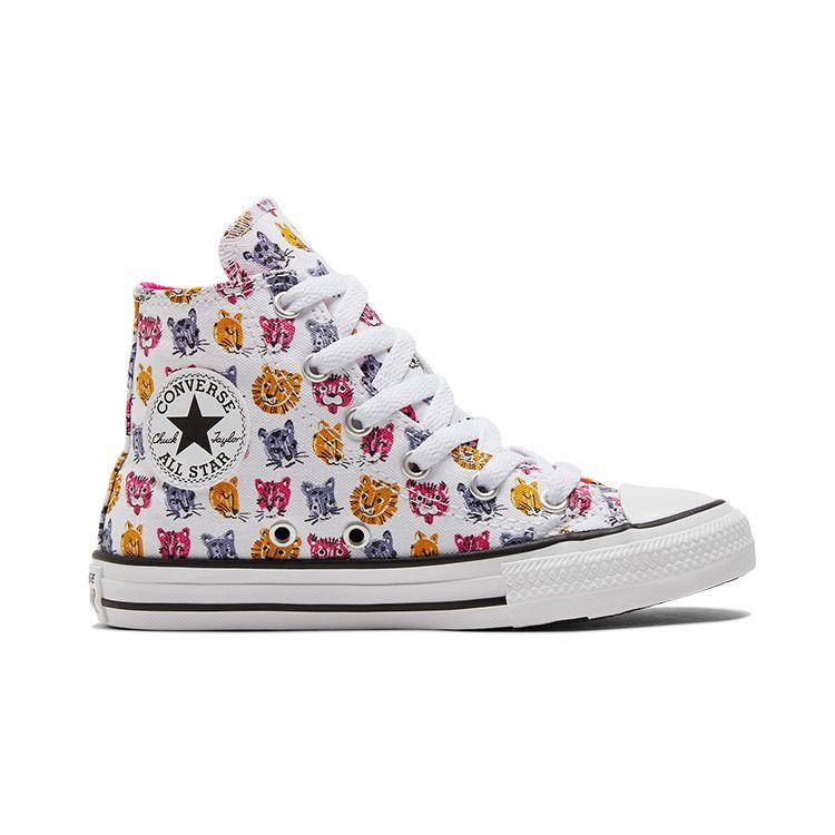 Converse Chuck Taylor All Star Youth High Top Canvas Shoes Multicolor 671706C