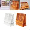 Dollhouse Bakery Cake Cabinet, 1:12 Scale Miniature Furniture Accessories Decoration