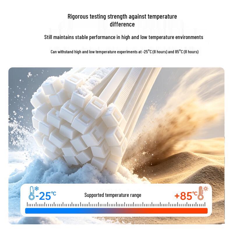BIAZE Self-Locking Nylon Cable Ties