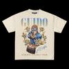 Jojo Guido Mista Tee Streetwear Y2k T-shirt Women's Men's Oversized Hip Hop Harajuku Casual Loose Short Sleeves High Quality Female Male Clothing