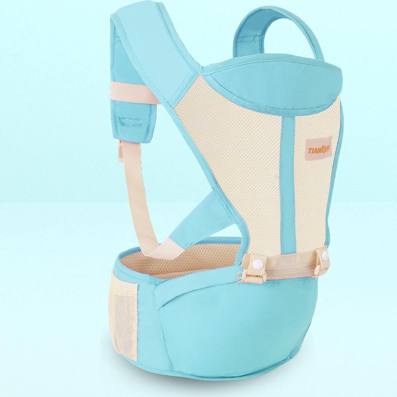 Breathable Summer Baby Carrier Waist Stool Mesh Sling for Infants and Toddlers