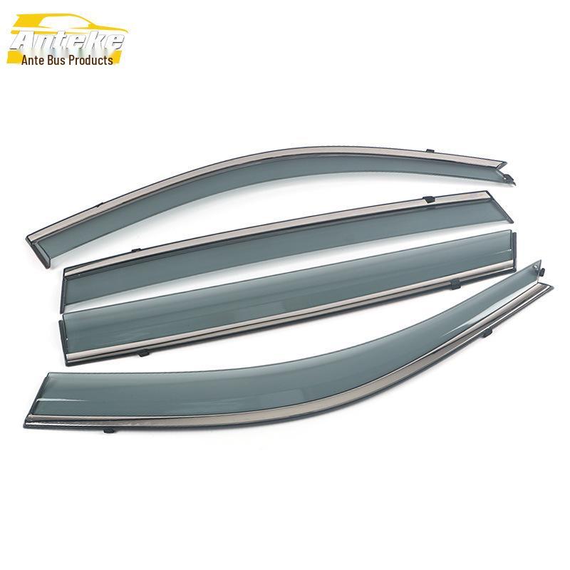 Lifan X60 Rain Guards: 3D Stainless Steel Deflector Trim for Exterior Modification