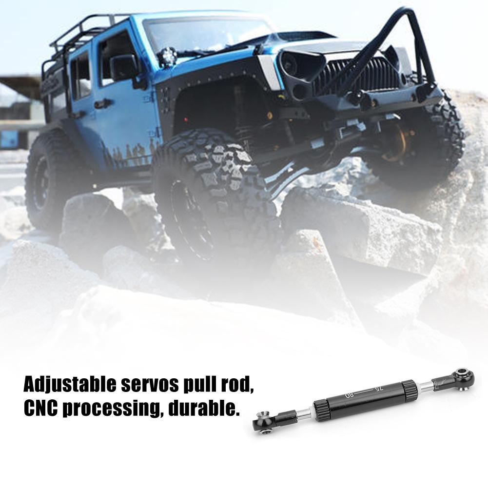 Adjustable Servos Pull Rod Steering Lever Accessory for SCX10 D90 1 10 RC Car