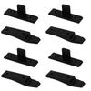 Bracket Panel Clips Tool Accessories 4 Pair ABS Plastic Material Plinth Fasteners For Fixed Kitchen And Cabinets