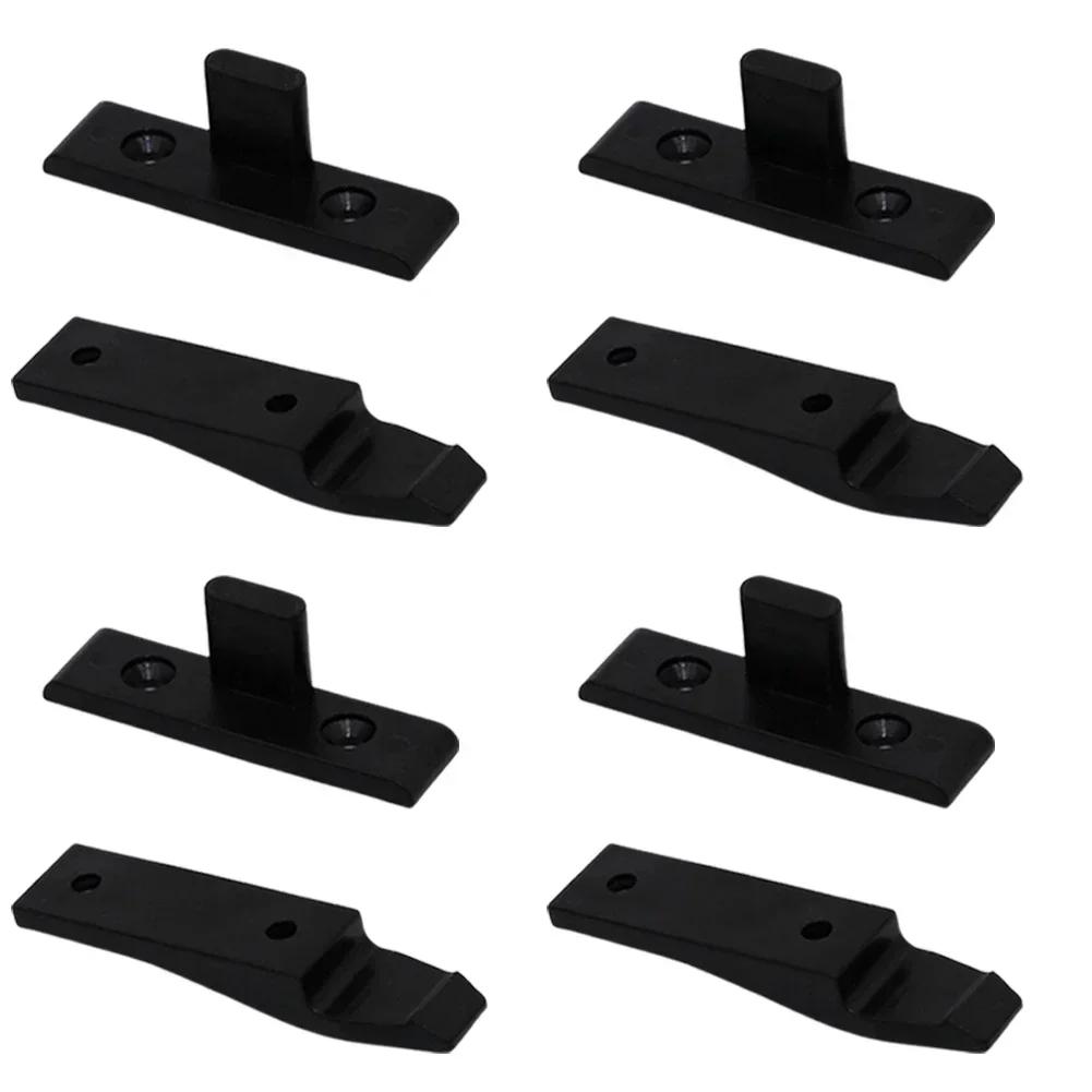 Bracket Panel Clips Tool Accessories 4 Pair ABS Plastic Material Plinth Fasteners For Fixed Kitchen And Cabinets