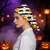 Women's Casual Halloween Printed Work for Ponytail , Shower and Hair Wrap