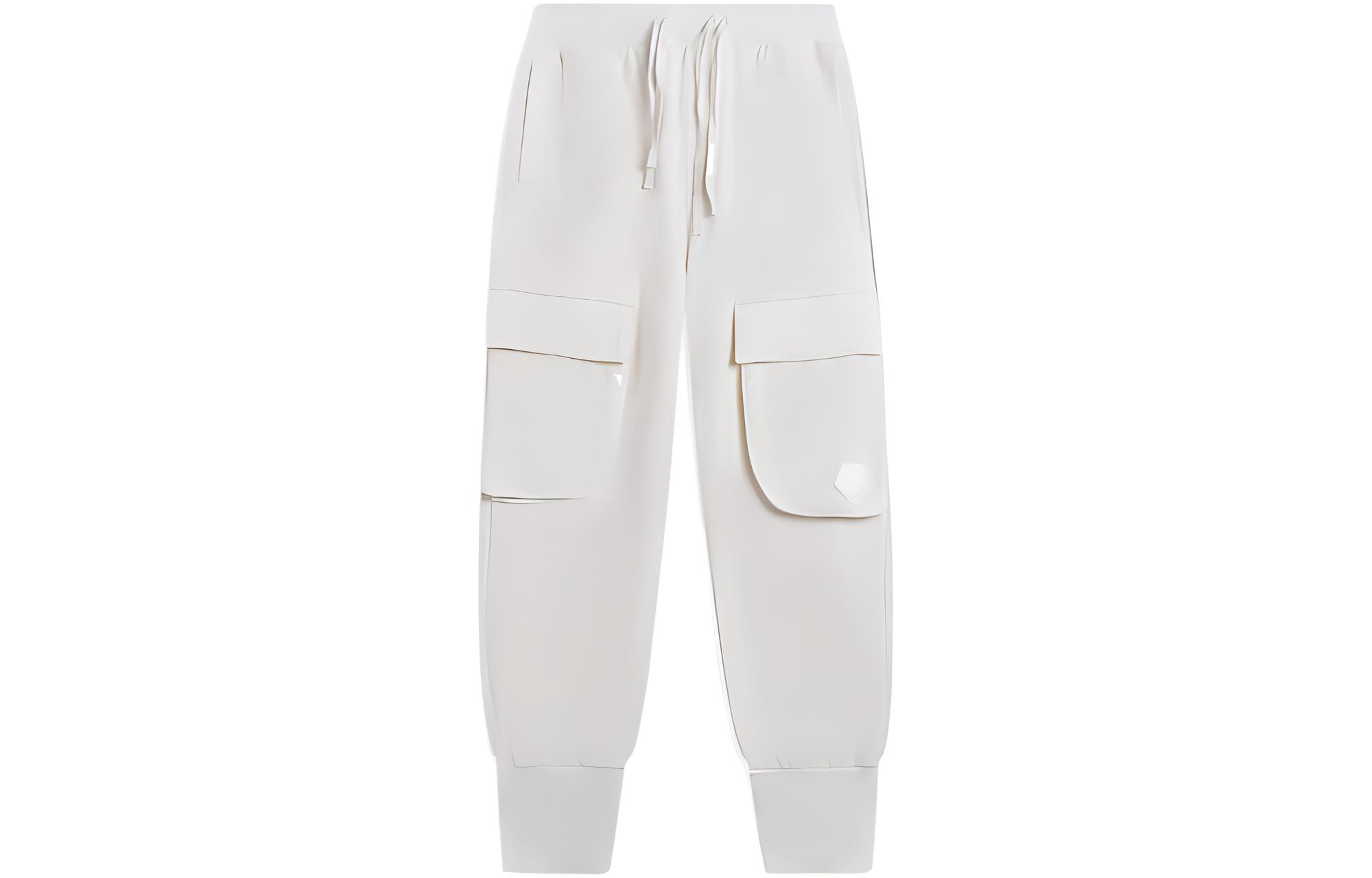 Li Ning Li Ning X Jackie Chan Knitted Sweatpants Men s Ecru AKLSC21-2 XXL