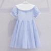 Toddlers Dresses for Girls Children's Dress Summer Kids School Costumes Short Sleeve Casual Princess Dress