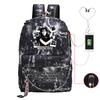 Usb Backpack Printed Travel Bag American Drama Peripheral Leisure Junior High School Student Schoolbag