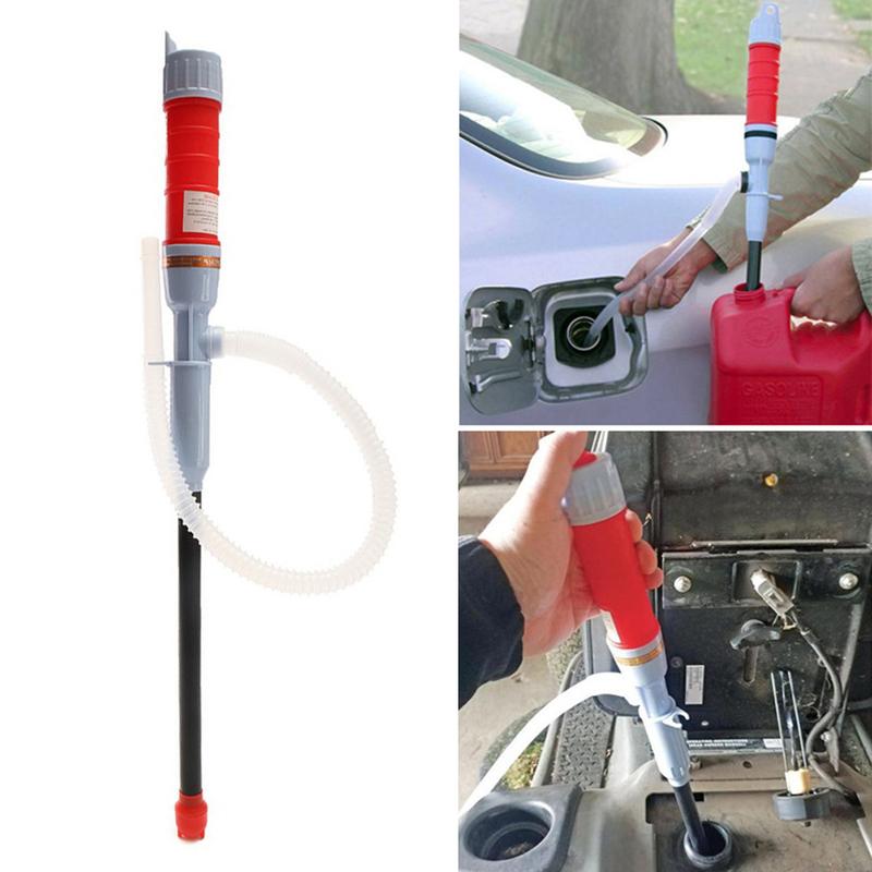 Car Vehicle Liquid Oil Transfer Pump Water Pump Powered Electric Outdoor Fuel Gas Transfer Suction Pumps Liquid Transfer Oil
