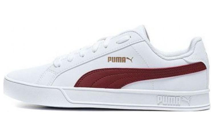 PUMA Smash Vulc White/Red 359622-22 36