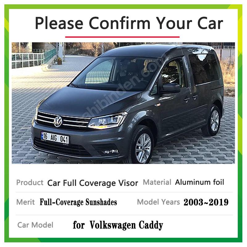 

Автомобильный солнцезащитный козырек на полное окно для Volkswagen VW Caddy 2K Maxi 2003 ~ 2015, анти-УФ-защитный козырек для окна автомобиля, солнцезащитные чехлы, аксессуары