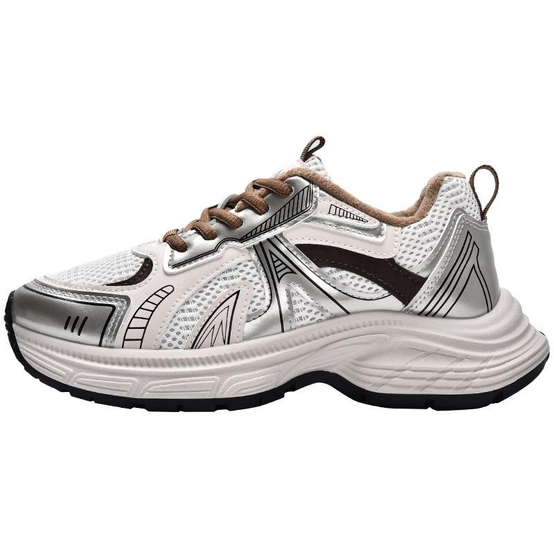 

New products are hot in winter, new platform dad shoes, women s versatile velvet sneakers 33951 40