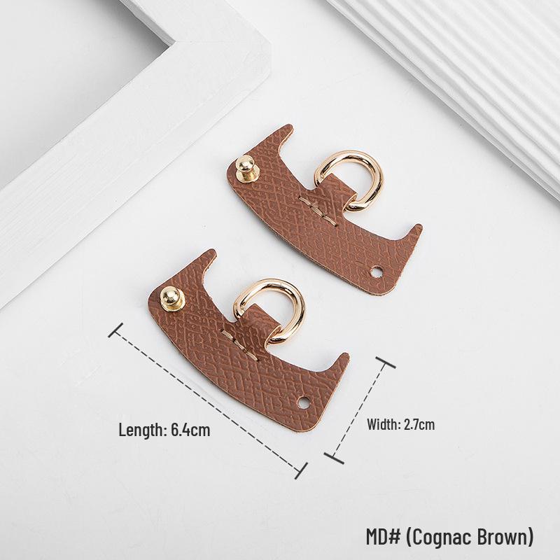 Longxiang Mini Dumpling Crossbody Bag with Genuine Leather Shoulder Strap