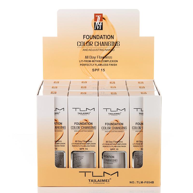 Kadın Likit Fondöten Aydınlatıcı / Kapatıcı / Uzun Süre Kalıcı / Yağ Kontrollü / Nemlendirici Fonksiyon Hacim 30ml