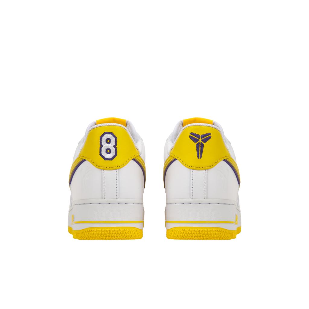 Kobe Bryant X Nike Air Force 1 Low Retro QS Lakers Home Unisex Sneakers Yellow White Varsity-Maize FZ1151-100