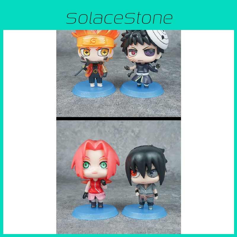 Naruto Pvc Figure Set With Assembly For Collectors And Anime Merchandise