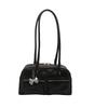 Trendy Womens Box Shaped Handbag With Polyester Interior For Casual Outings