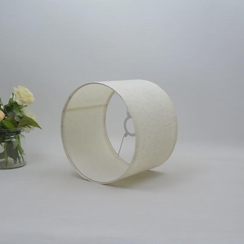 Avize, Duvar ve Masa Lambaları için Çıkarılabilir PVC Pamuklu-Keten Abajur