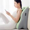 Ergonomic Wedge Pillow Memory Foam Cushion Backrest for Adults Sofa Bed Posture and Support