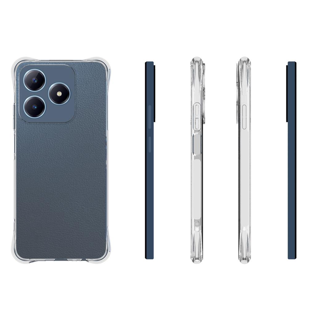 Für Realme Note 60x 4G/C63 4G/C61 4G TPU Handyhülle Rutschfest Transparent Handyhülle