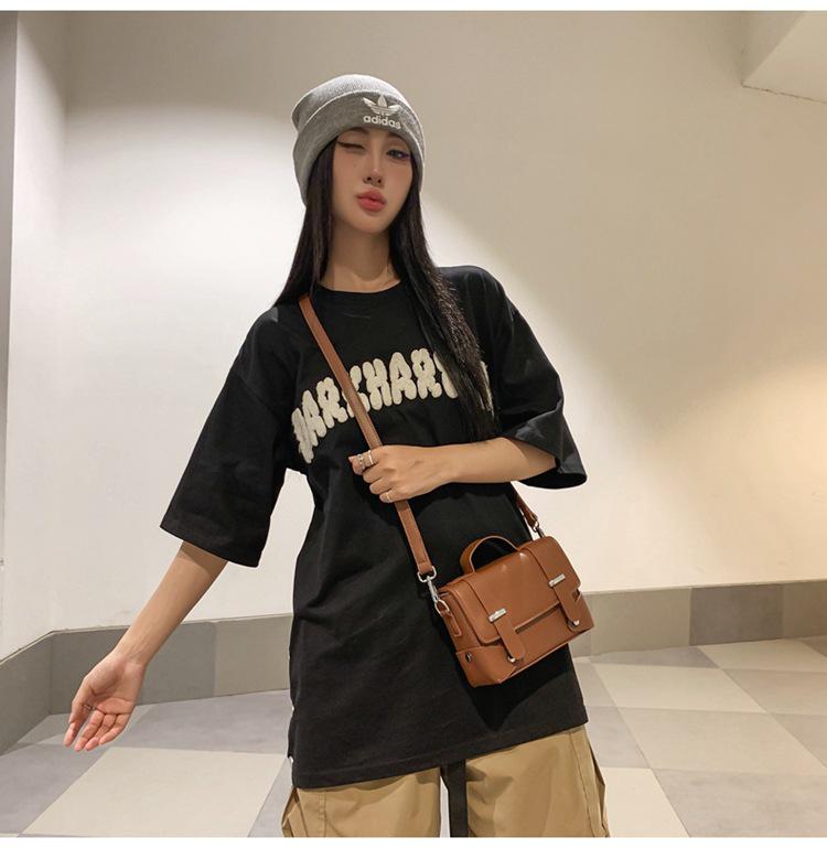 Men's Trendy Crossbody Bag - Stylish Japanese & Korean Inspired Small Square Messenger Bag