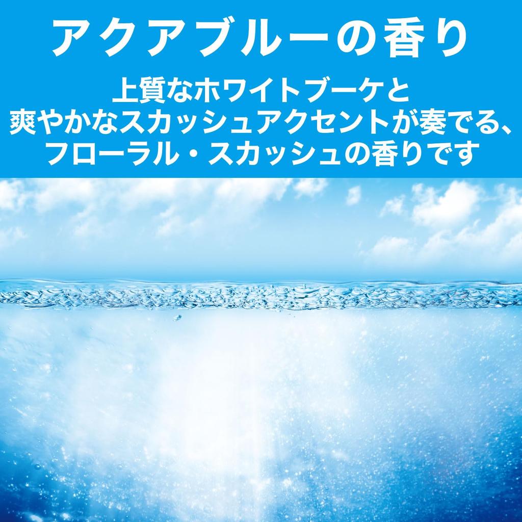 Deodorizer for Aqua x Car Car Air Freshener Cars, Clip-on Type, Blue, 3.2mL 4-Pack, Deodorizer, Clip, Deodorizer,