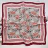 Spring and Summer Graffiti Flowers 71 * 71 Square Scarf Travel Sunscreen Headscarf Practical High-end Scarf for Mother