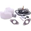 Boat Engine 8M0044576 Carburetor Repair Kit for Mercury 8 9.9HP | Carb Rebuild Kit for Mercruiser Quicksilver Outboard Motor 8HP 9.9HP