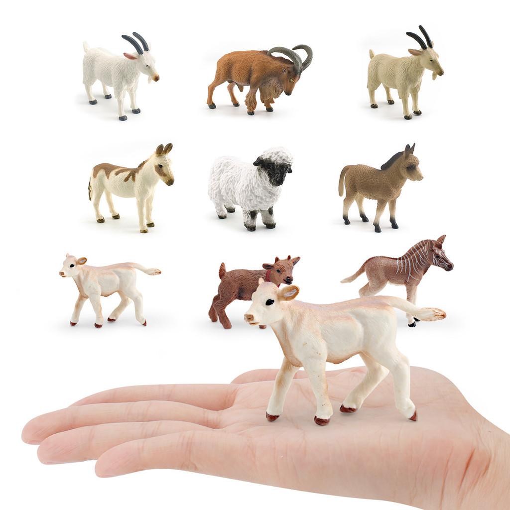Donkey Pvc Model With Realistic Farm Figures For Educational Display And Collection