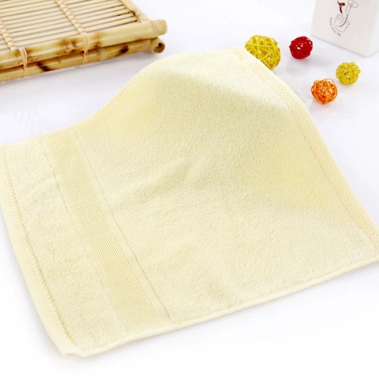 

Впитывающий быстросохнущий детский нагрудник и полотенце из бамбукового волокна 33*33cm жёлтый