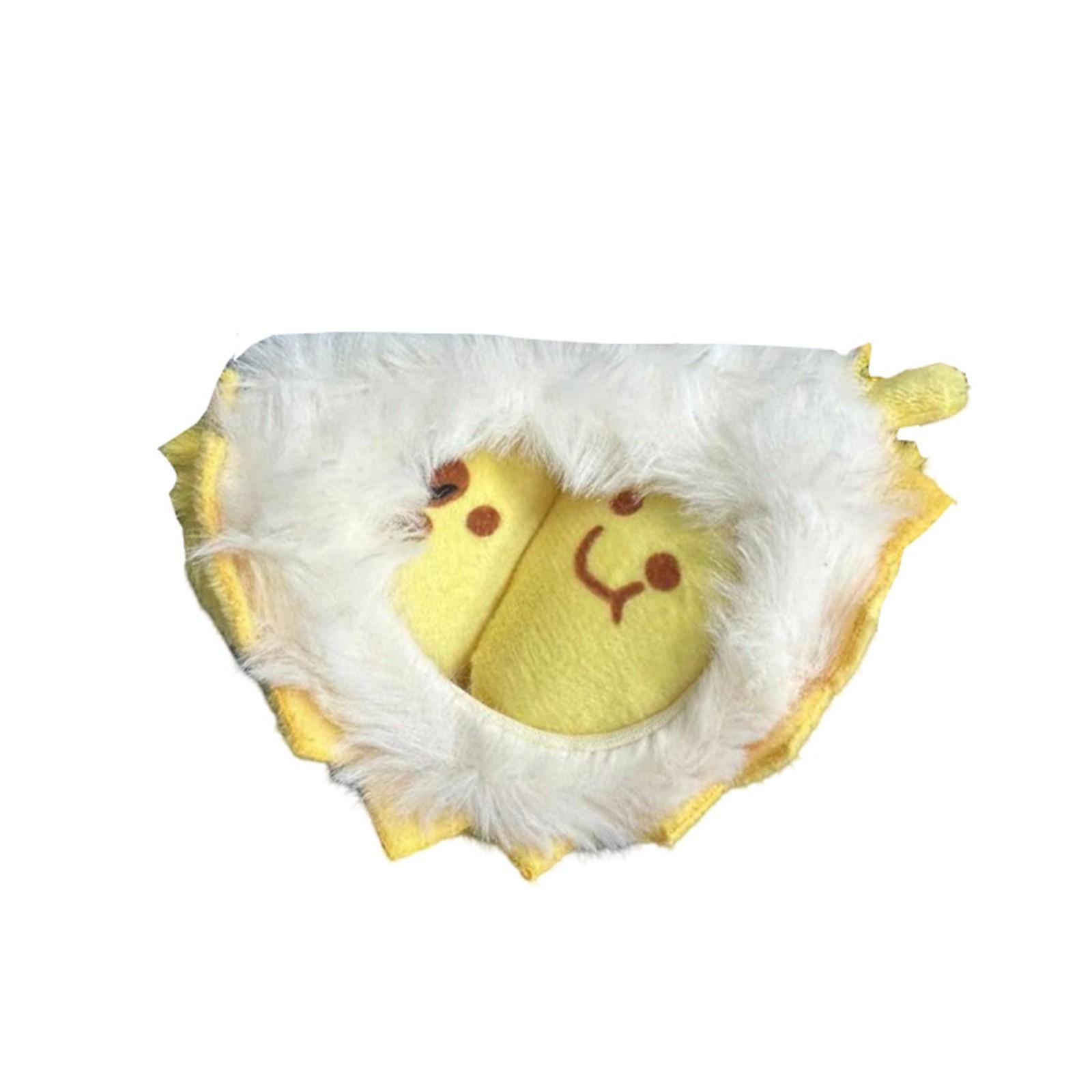 

Подвеска-кукла Дуриан с очищаемым фруктом, содержащим мякоть Дуриана, плюшевая игрушка One Size